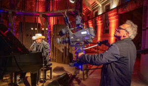Michael C. Kent beim Virtuellen Barpiano-Abend